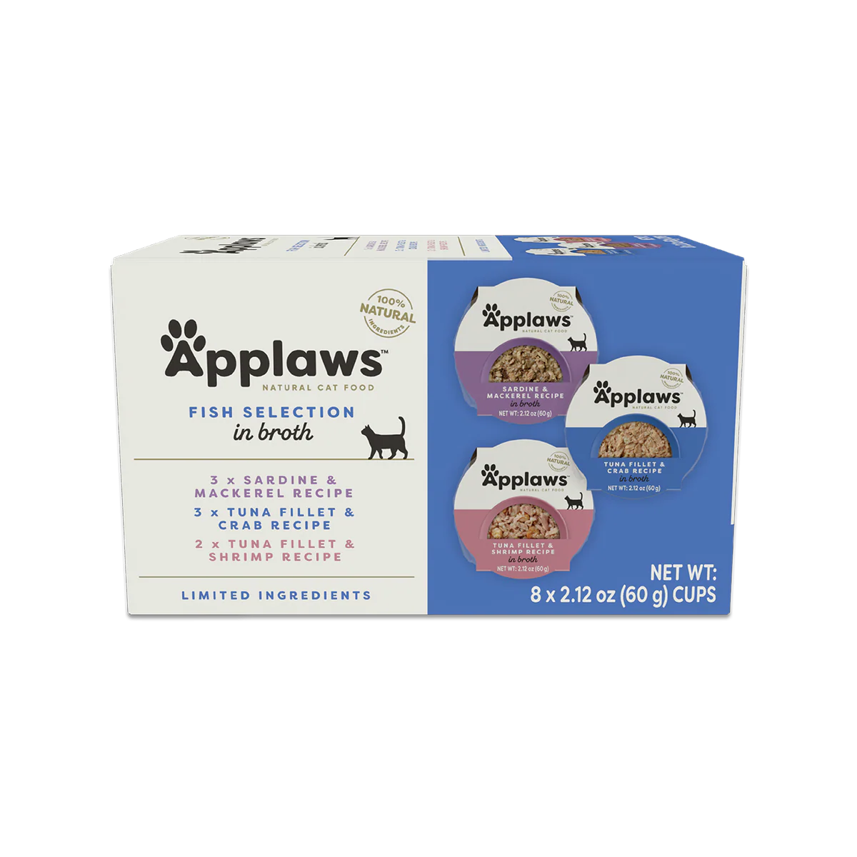 Applaws - Pots - Multipack - broth - Fish Selection VP - 60g X 8