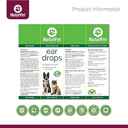NaturPet - Ear Drops 100ML (exp Jan, 2026)