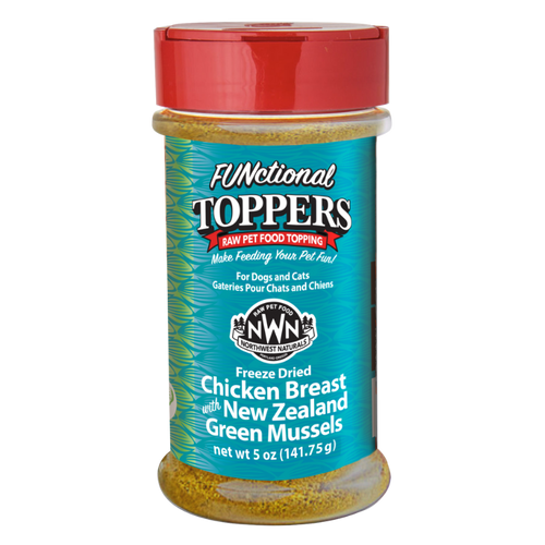 Northwest Naturals - Functional Topper - Chicken Breast with NZ Green Mussles - 5oz