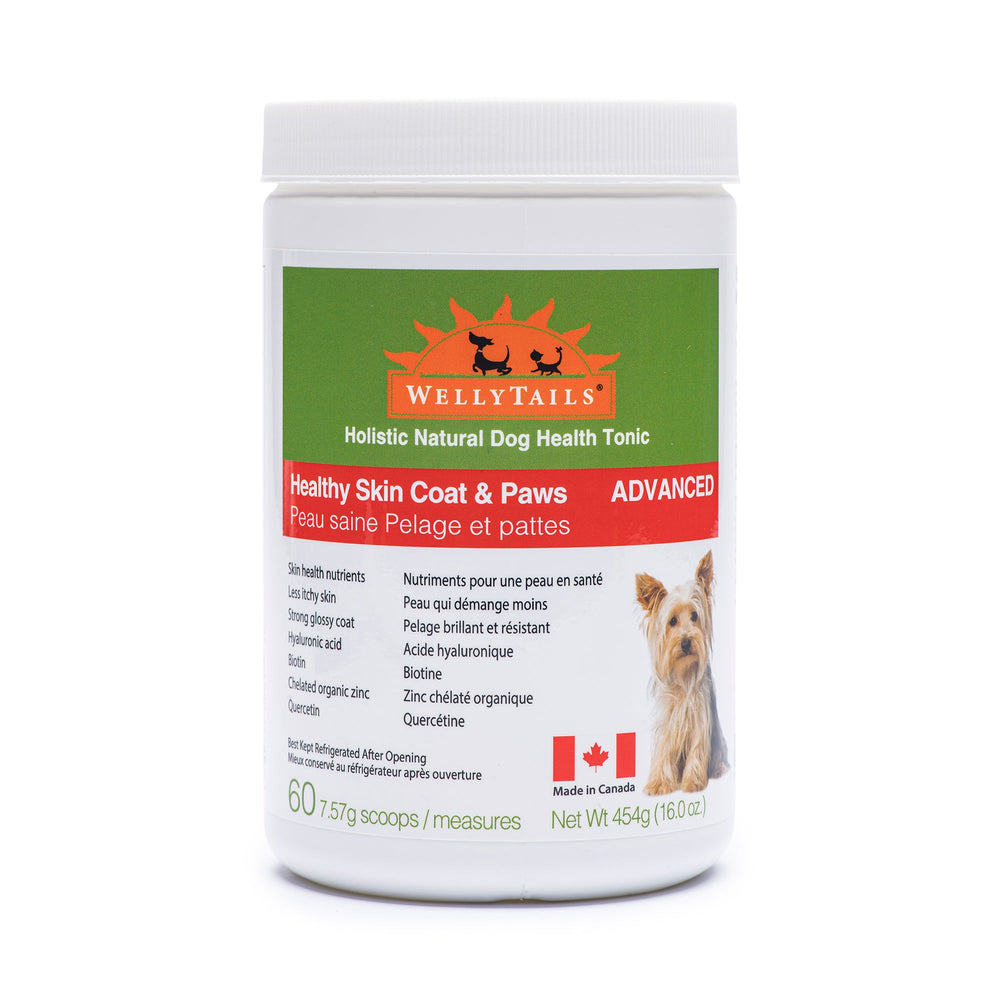 WellyTails Healthy Skin Coat & Paws Dog ADVANCED- 454g