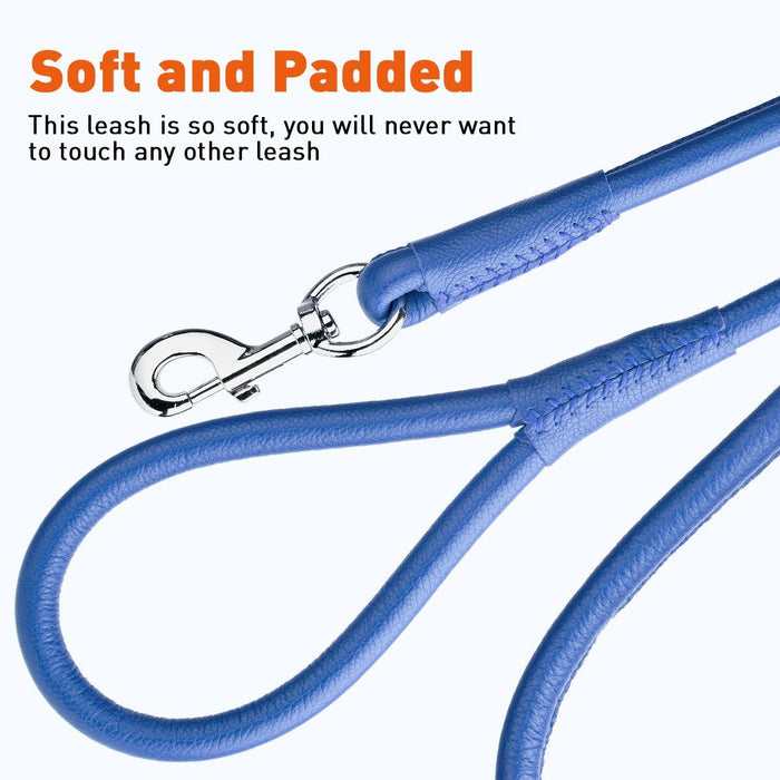 
                  
                    DOGLINE - Soft Leather Round Lead
                  
                