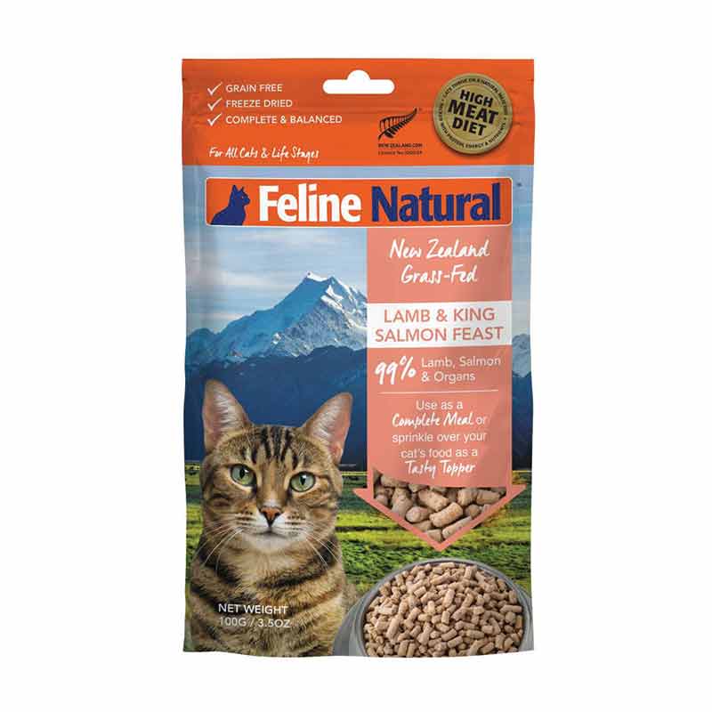 Feline Natural - Freeze Dried - Lamb & Salmon Feast