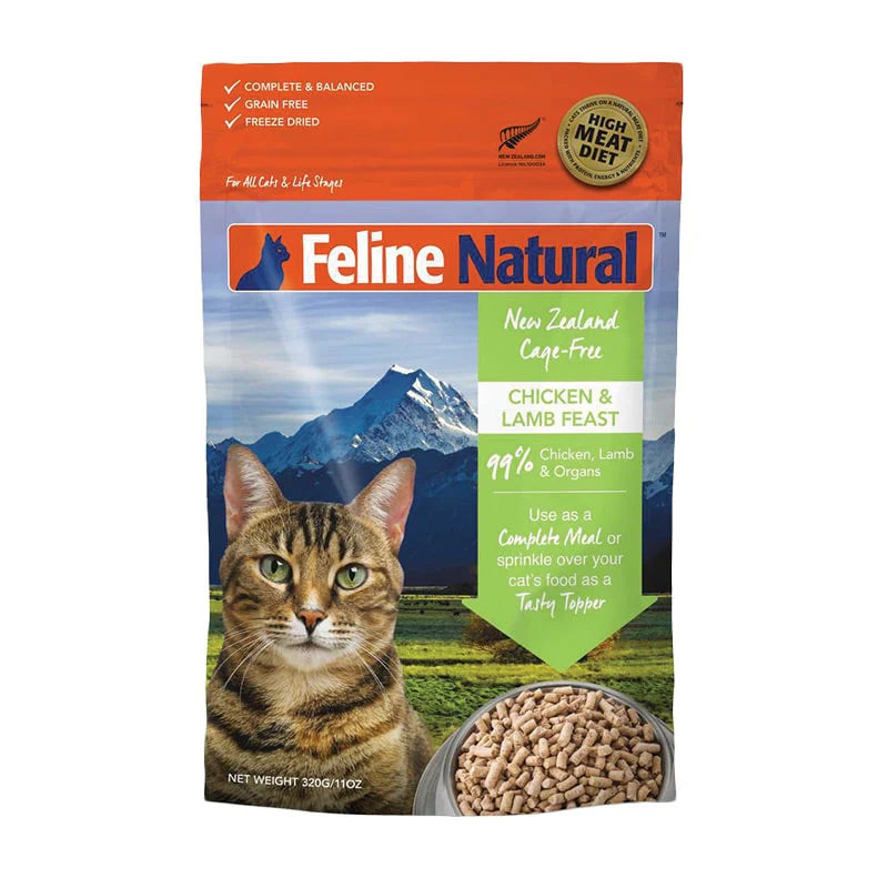 
                  
                    Feline Natural - Freeze Dried - Chicken & Lamb Feast
                  
                