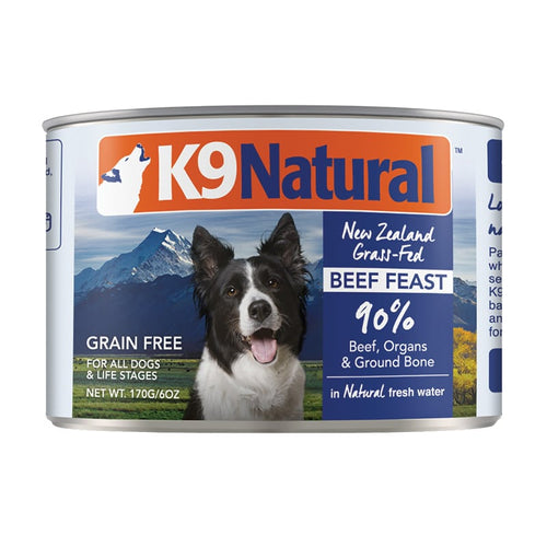 K9 Natural - Beef Can - 170g - Case/12