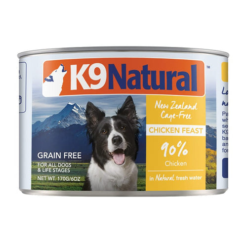 K9 Natural - Chicken Can - 170g - Case/12