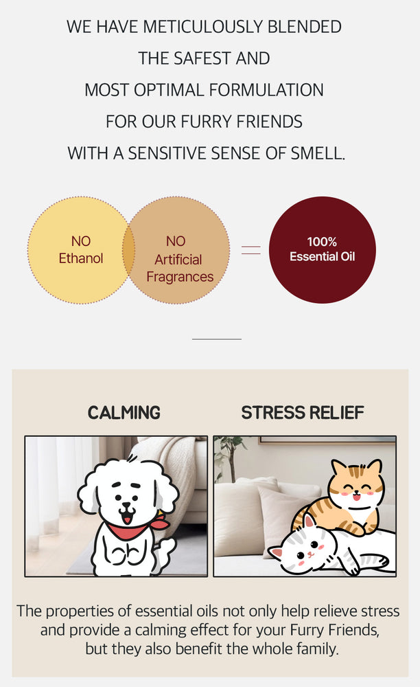 
                  
                    maplepaw LAB - Dog & Cat Calming, Stress Relief Aroma Therapy Essential Oil, Plaster Diffuser
                  
                