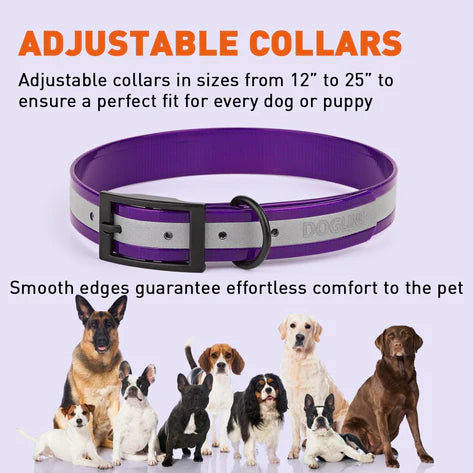 
                  
                    Dogline - Biothane Reflective Quick Release Collar
                  
                