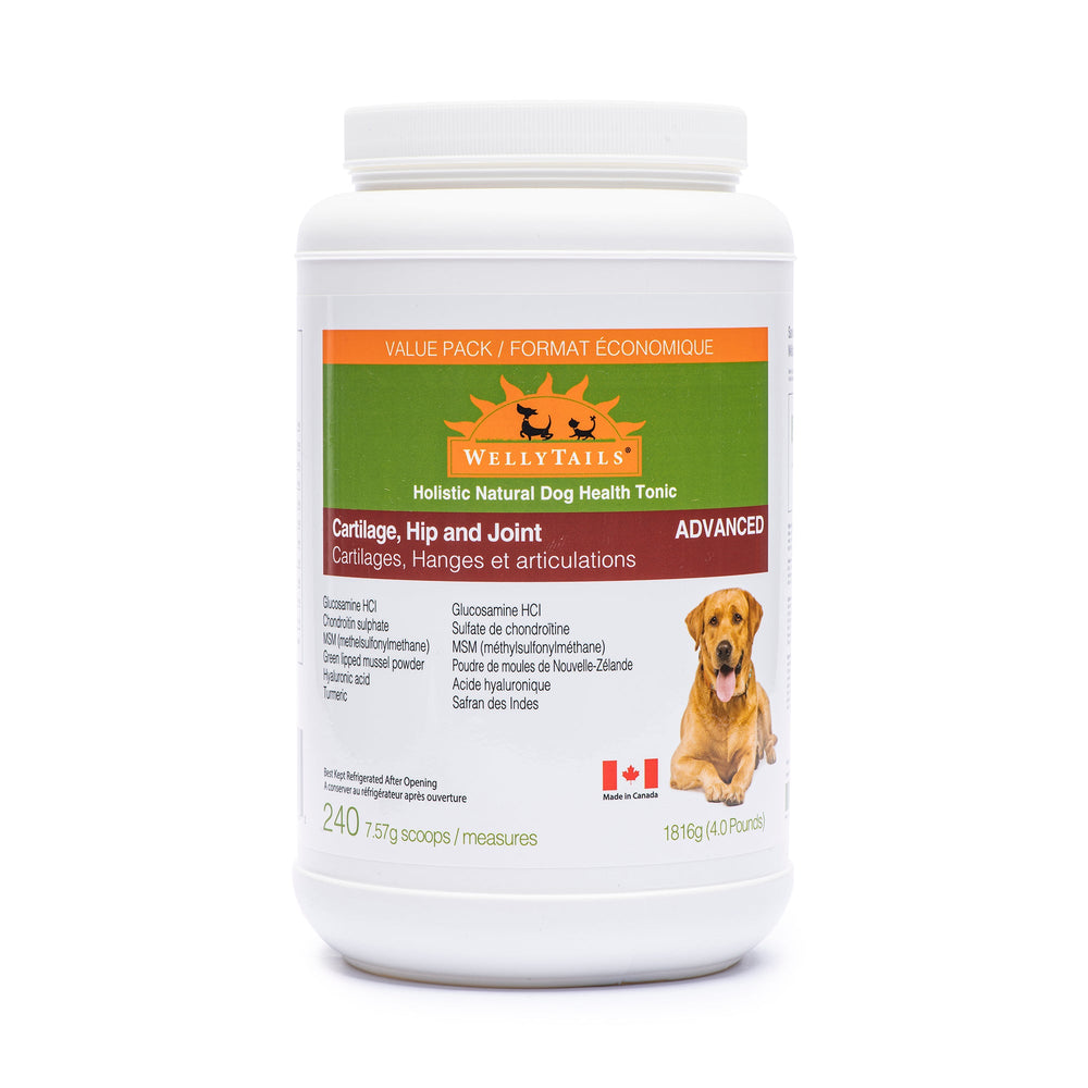 WellyTails Cartilage, Hip & Joint Dog ADVANCED - 4lb