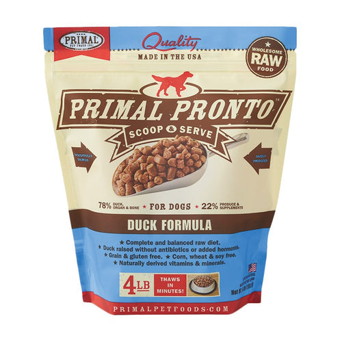 PRIMAL - Canine - Pronto - Duck (Frozen Food) (Only Deliver to Metro Vancouver)