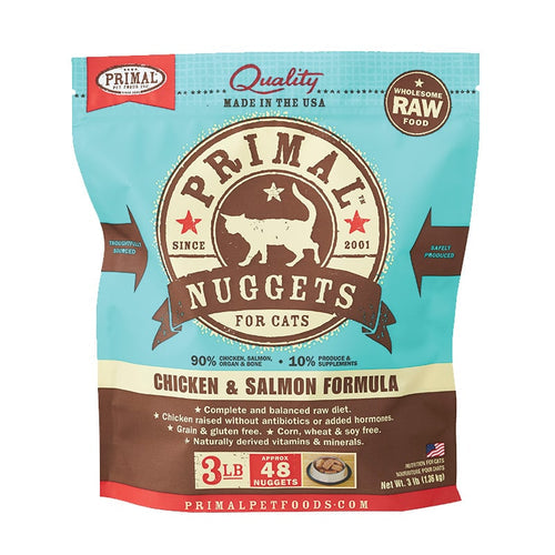 Primal - Feline - Nuggets - Chicken & Salmon (Frozen Food) (Only Deliver to Metro Vancouver)