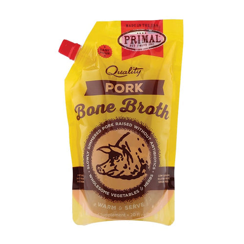 PRIMAL - Bone Broth - Pork - Case/4 (Frozen Food) (Only Deliver to Metro Vancouver)