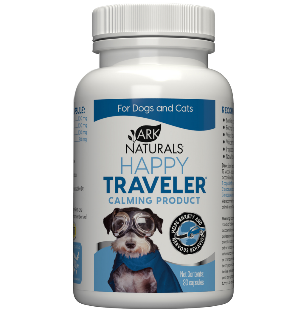 Ark Naturals - Happy Traveler - Capsules (Pet Calmer) - 30 Cap