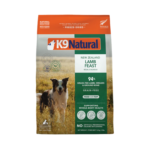 K9 Natural - Freeze-Dried - Lamb Feast
