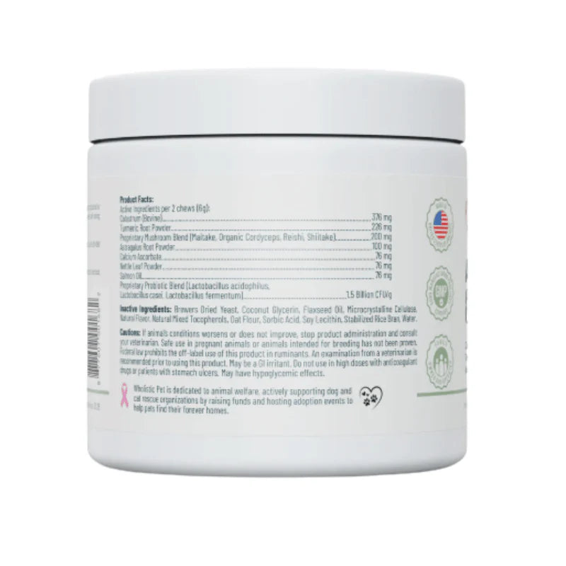 
                  
                    Wholistic Pet - Soft Chews - Allergy & Immune
                  
                