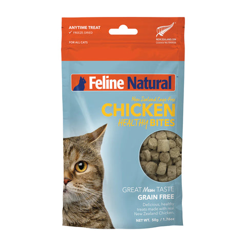 Feline Natural - Treats - Freeze-Dried - Healthy Bites - Chicken - 50g