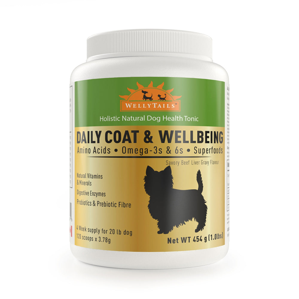 WellyTails® Daily Coat & Wellbeing - for small dogs - 1lb