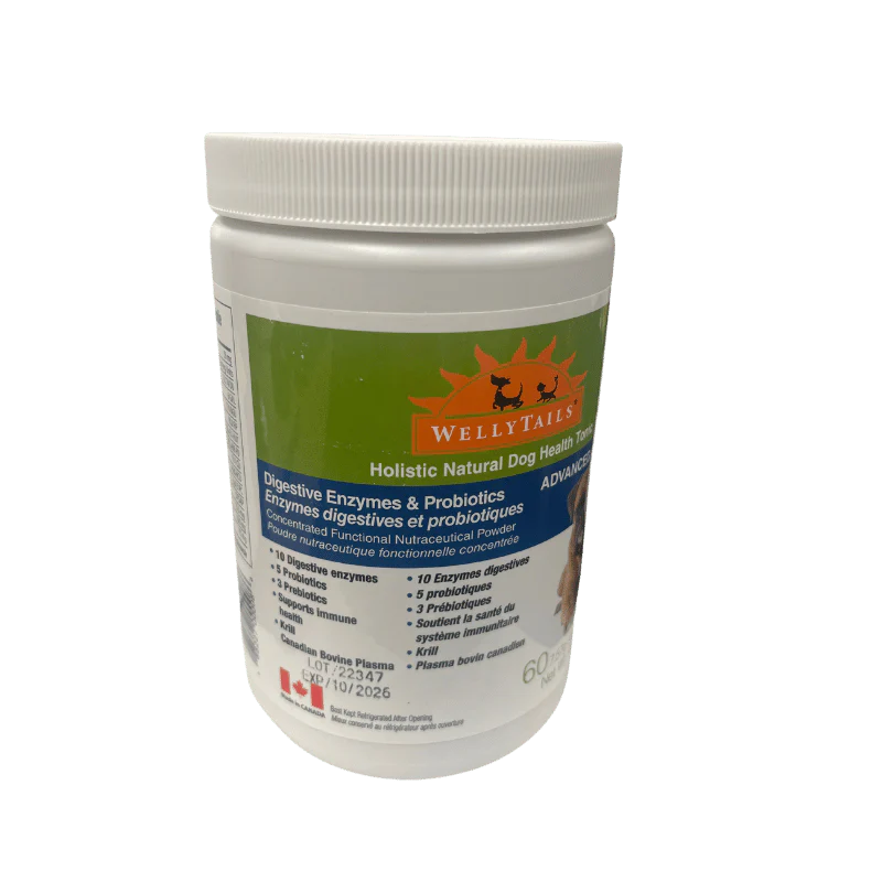 Welly Tails - Digestion Enzymes & Probiotics Advanced