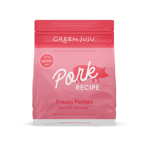 Green Juju - Pork Recipe Frozen Patties 6lb (Frozen Food) (Only Deliver to Metro Vancouver)