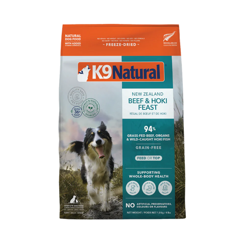 K9 Natural - Freeze-Dried - Beef & Hoki Feast