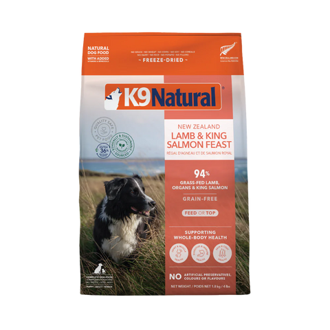 K9 Natural - Freeze-Dried - Lamb & King Salmon Feast