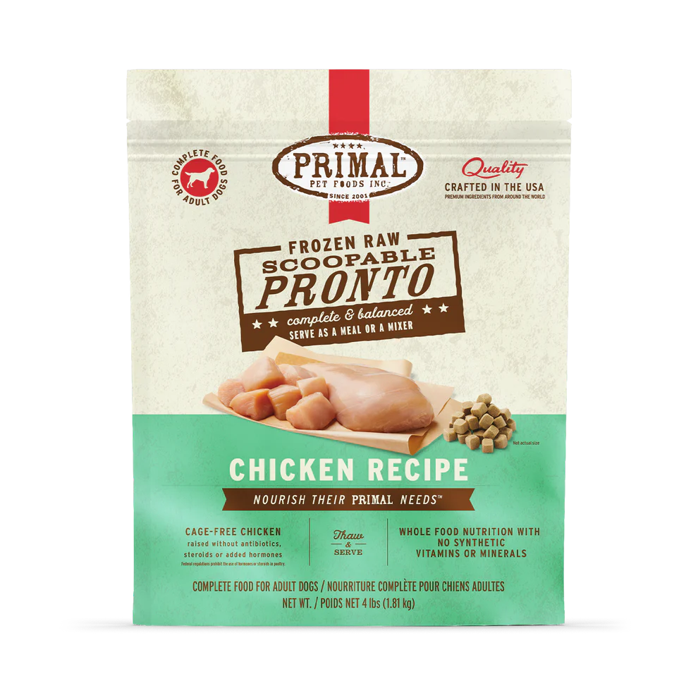 PRIMAL - Canine - Pronto - Chicken (Frozen Food) (Only Deliver to Metro Vancouver)