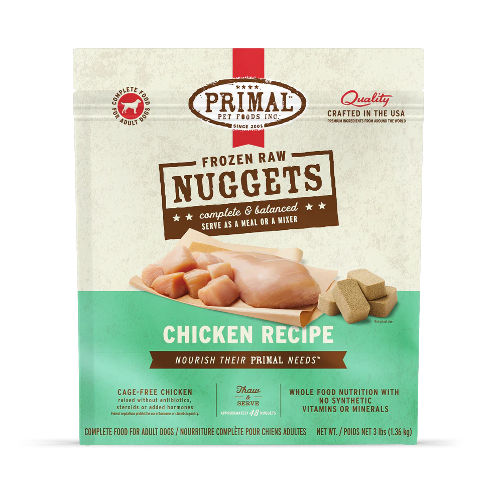 
                  
                    PRIMAL - Canine - Nuggets - Chicken (Frozen Food) (Only Deliver to Metro Vancouver)
                  
                