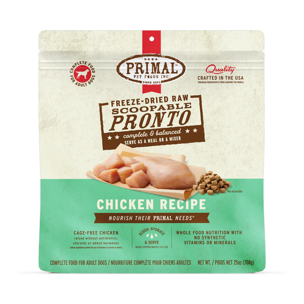 PRIMAL - Canine - Freeze Dried - Pronto - Chicken