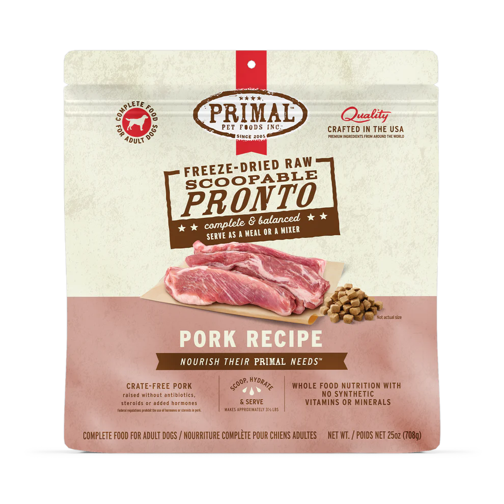 
                  
                    PRIMAL - Canine - Freeze Dried - Pronto - Pork
                  
                