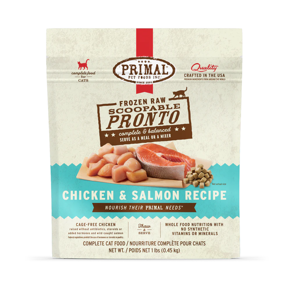 
                  
                    Primal - Feline - Pronto - Chicken & Salmon (Frozen Food) (Only Deliver to Metro Vancouver)
                  
                