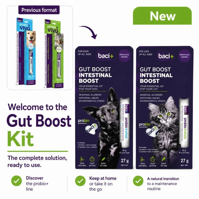 
                  
                    Baci+ -Probio+ - Intestinal Gut Boost - Cat - 27g
                  
                