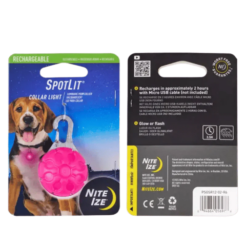 NITE IZE - Spotlit Rechargeable Collar Light