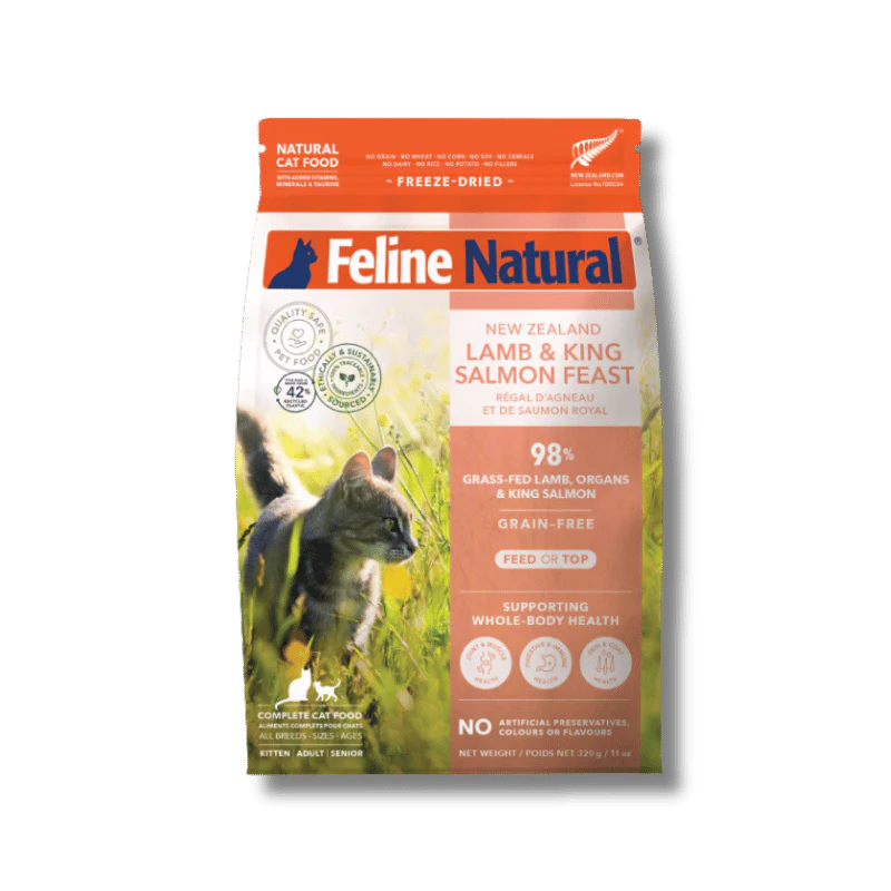 
                  
                    Feline Natural - Freeze Dried - Lamb & King Salmon Feast
                  
                
