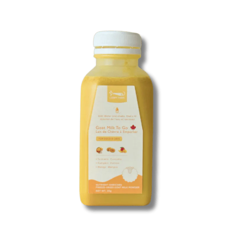 Loopy Paws - Freeze Dried - Milk Powder - Tumeric, Pumpkin & Mango