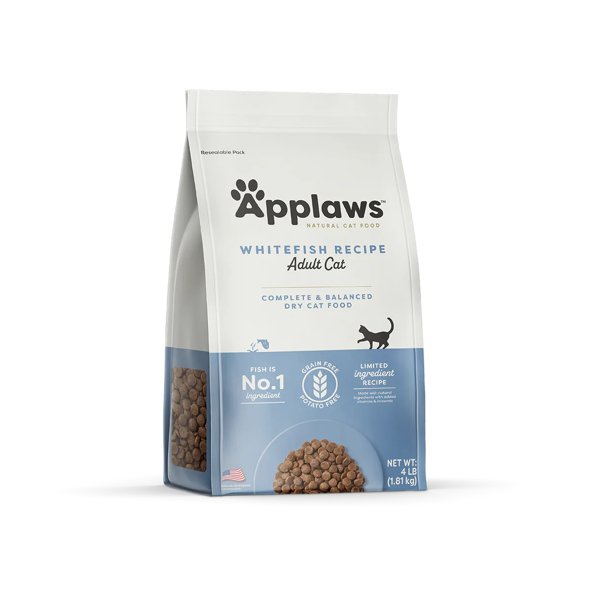 
                  
                    Applaws - Dry - CAT Grain Free WhiteFish - 4lb
                  
                
