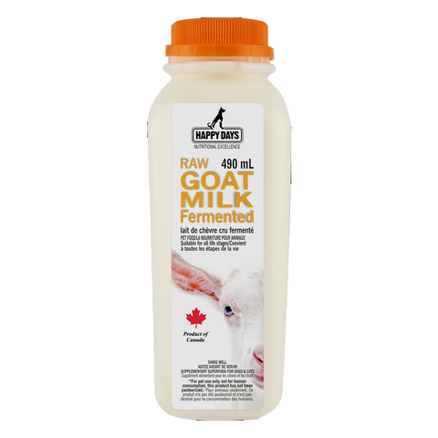 Happy Days - Raw Fermented Goat milk (Frozen Food) (Only Deliver to Metro Vancouver)