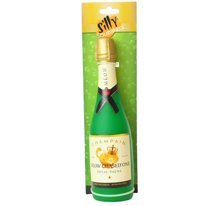 
                  
                    Tuffy Toys - Silly Squeaker Wine Bottle Meow Chased One
                  
                