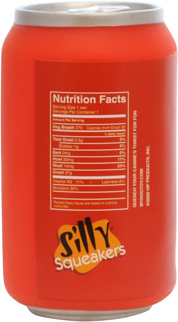 
                  
                    Tuffy Toys - Silly Squeaker Soda Can Canine Cola
                  
                