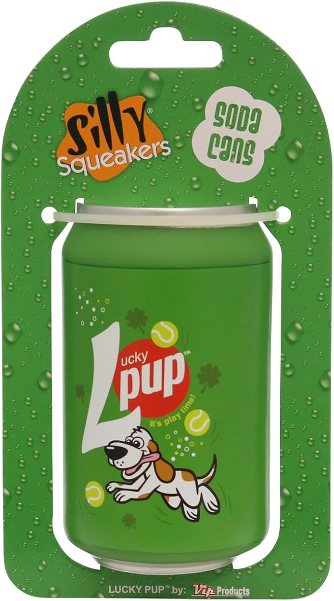 
                  
                    Tuffy Toys - Silly Squeaker Soda Can Lucky Pup
                  
                