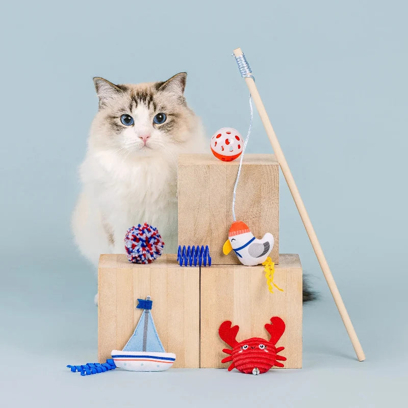
                  
                    Fringe Studio - Cat - Toy - This Shore Fun - 6pc
                  
                