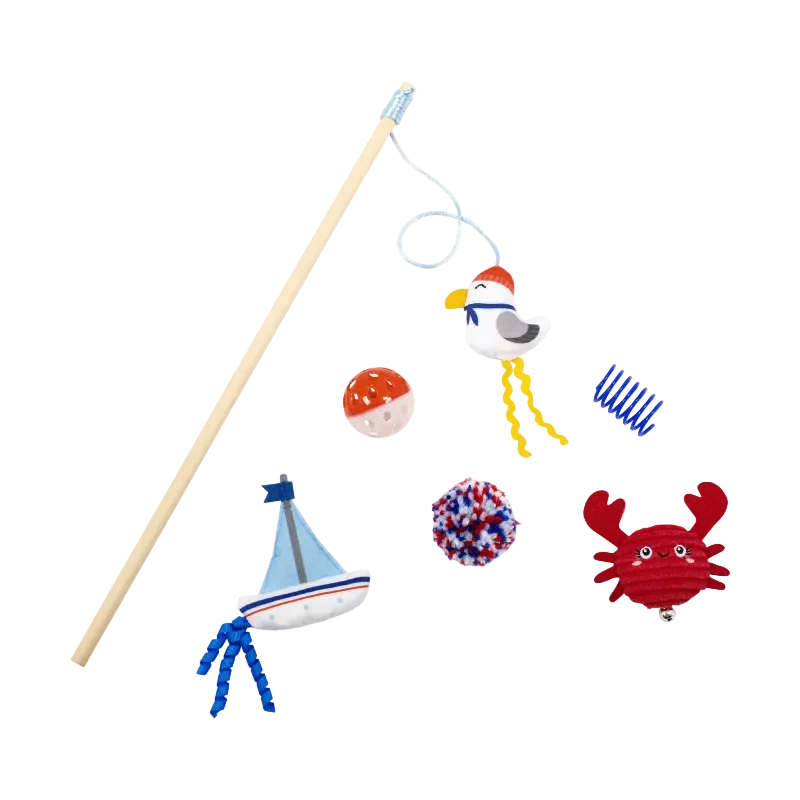 
                  
                    Fringe Studio - Cat - Toy - This Shore Fun - 6pc
                  
                