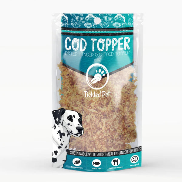 Tickled Pet - Cod Food Topper for Dogs - 6oz