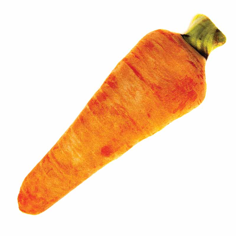 Natural Cat Toys - Cuddle Toy - Catnip Jumbo Carrot