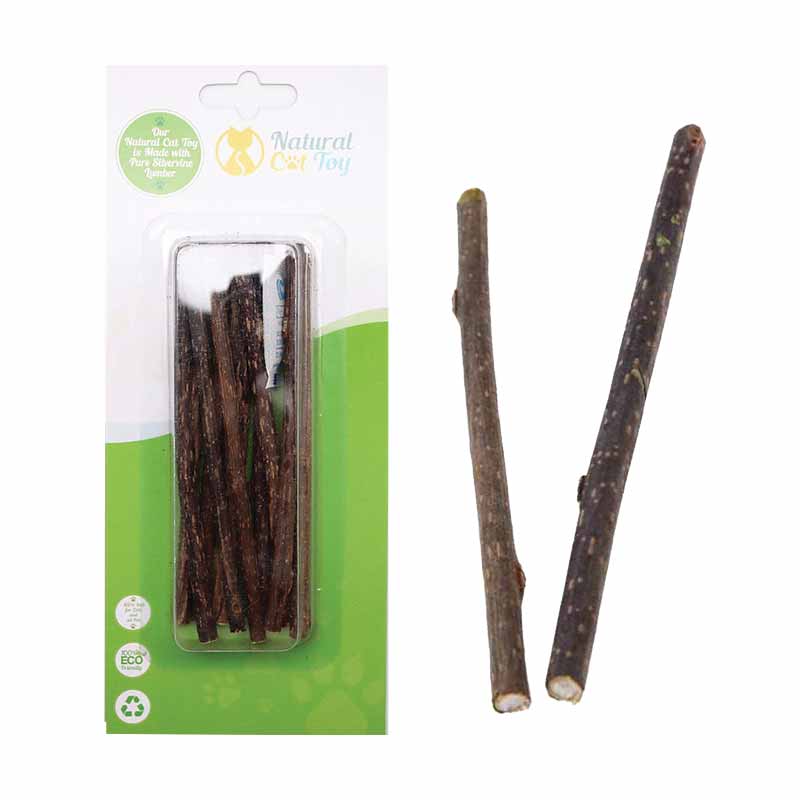 Natural Cat Toys - Silver Vine Stick