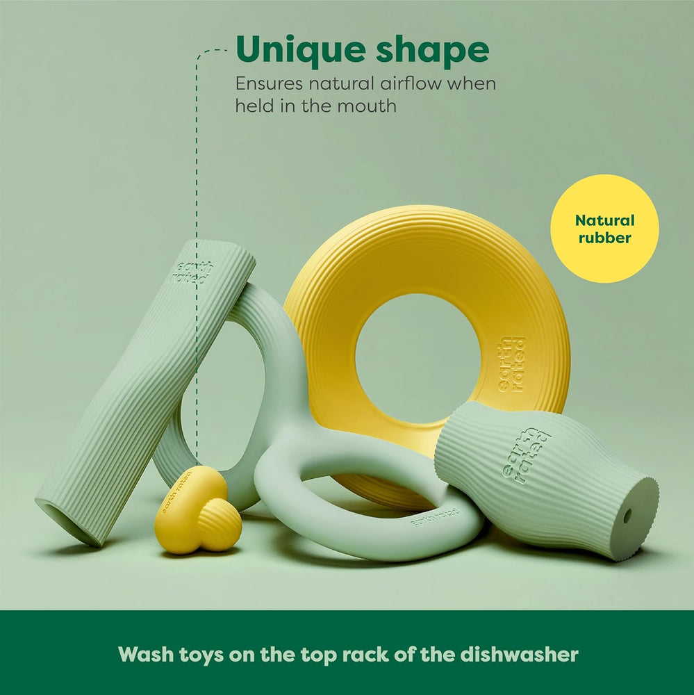 
                  
                    earth rated - Rubber Fetch Toy Yellow
                  
                