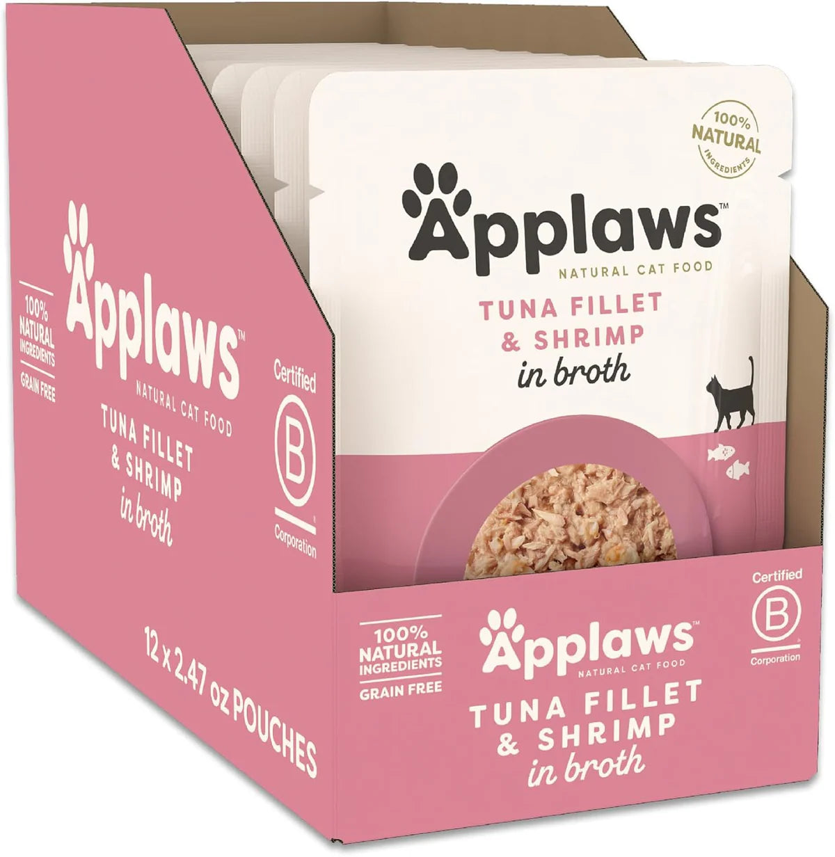 
                  
                    Applaws - Pouch - Tuna & Pacific Prawn (Cat) - 70g (12)
                  
                