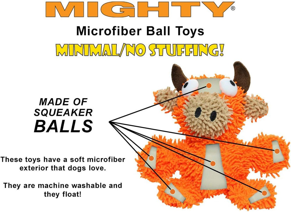 
                  
                    Tuffy Toys - Mighty Microfiber Ball Bull Orange
                  
                