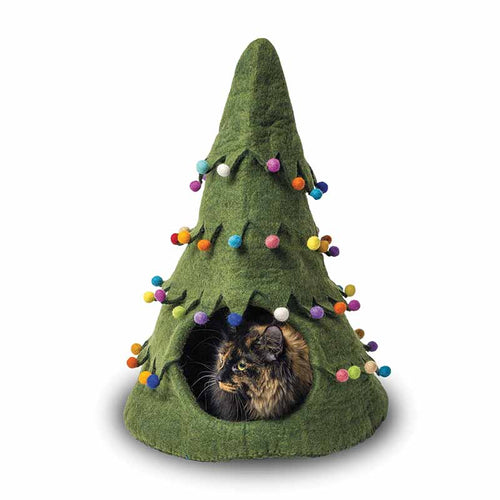 Dharma Dog Karma Cat - Cave - Holiday Tree