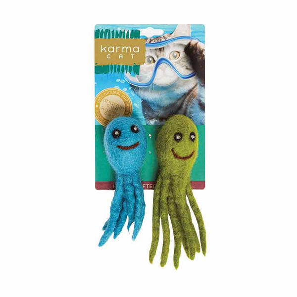 Dharma Dog Karma Cat - Toy - Octopus - 2 pk