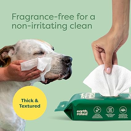 
                  
                    earth rated - Eye Wipes 5x5 inches 60PK
                  
                
