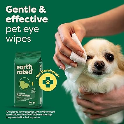 
                  
                    earth rated - Eye Wipes 5x5 inches 60PK
                  
                